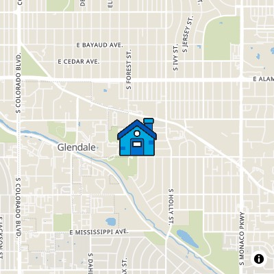 FHA Approved condo FOUR MILE VILLAGE CONDOMINIUMS, 540 S FOREST ST, DENVER, CO 80246