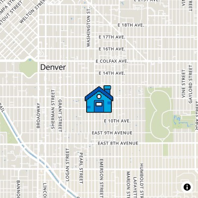 FHA Approved condo THE RIVIERA CONDOMINIUMS, 1175 EMERSON STREET, DENVER, CO 80218