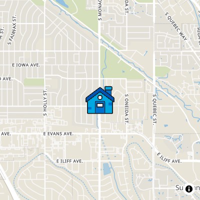 FHA Approved condo CLUB MONACO, SOUTH MONACO PKWY, DENVER, CO 80224