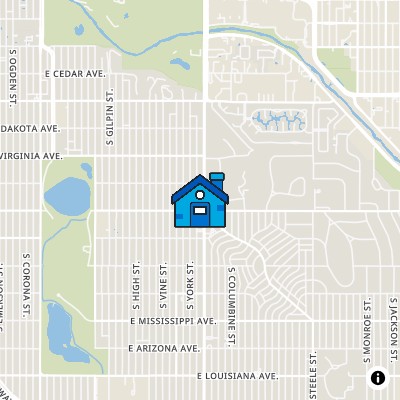 FHA Approved condo HOUSE OF ROTHCHILD (A CONDO)**, 675 SOUTH UNIVERSITY BLVD., DENVER, CO 80209