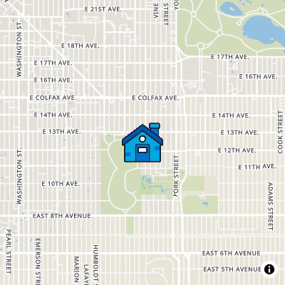 FHA Approved condo CHEESMAN PARK CONDOMINIUMS, 1245 RACE ST, DENVER, CO 80206