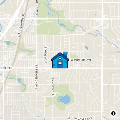 FHA Approved condo HICKORY COMMONS CONDOMINIUMS, 1062 W POWERS AVE, LITTLETON, CO 80120