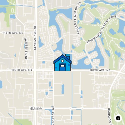 FHA Approved condo COTTAGES AT CLUB WEST **, 11041 FERGUS STREET NE #B, BLAINE, MN 55449