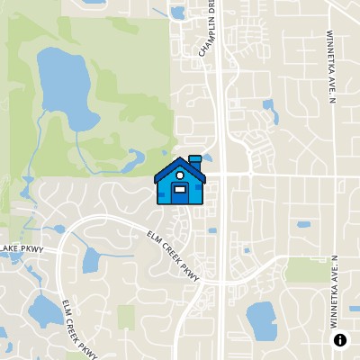 FHA Approved condo ELM CREEK COURTHOMES , 11401-11655 ELMWOOD ANVE NCHAMPLIN, MN 55316