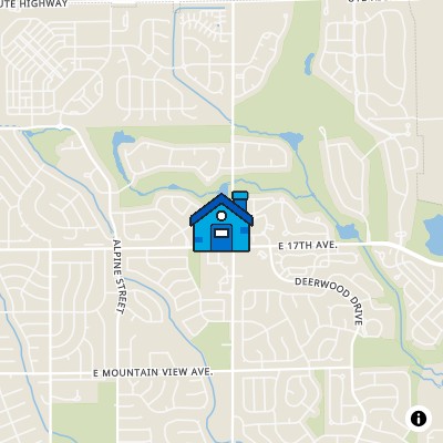 FHA Approved condo VILLAS AT UTE CREEK**, 1703 WHITEHALL DR, LONGMONT, CO 80504