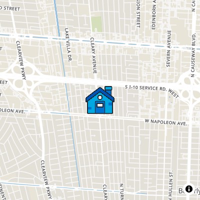 FHA Approved condo GOLD WEST CHALET CONDOMINIUM, 2305 CLEARY AVENUE, METAIRIE, LA 70001