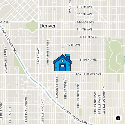 FHA Approved condo 960 COURTYARD TOWNHOMES, 960 PENNSYLVANIA STREET, DENVER, CO 80203