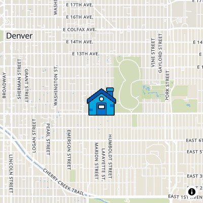 FHA Approved condo PARK REGENCY CONDOMINIUMS, 909 LAFAYETTE ST, DENVER, CO 80218
