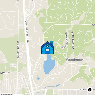FHA Approved condo THE COVE CONDOMINIUM**, 1676 DEER CREEK RD, MONUMENT, CO 80132