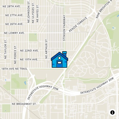 FHA Approved condo ROSE COURT CARRIAGE HOMES, 19TH AVE  AND  MCKINLEY ST NE, MINNEAPOLIS, MN 55418