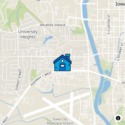 FHA Approved condo PRAIRIE HILL CONDOS, 140 PRAIRIE HILLS LANE, IOWA CITY, IA 52246