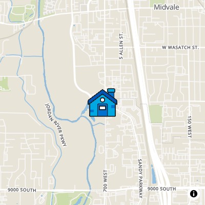 FHA Approved condo JORDAN HEIGHTS AT VIEW 78, 8395 S IRIS LUMI LNMIDVALE, UT 84047