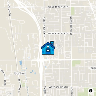 FHA Approved condo VILLA D'ESTE II CONDOMINIUMS, 1140 WEST 950 NORTHOREM, UT 84057