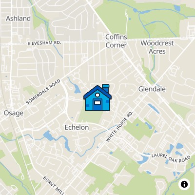 FHA Approved condo THE MEWS @ ECHELON CONDOMINIUM, 35 SANDRA RD, VOORHEES, NJ 08043