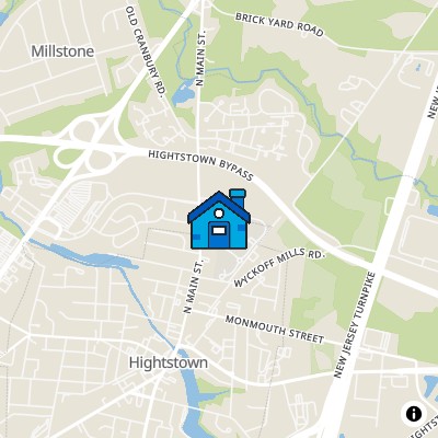 FHA Approved condo WYCKOFF'S MILL, A CONDOMINIUM, 100 CLUBHOUSE DR, HIGHTSTOWN, NJ 08520