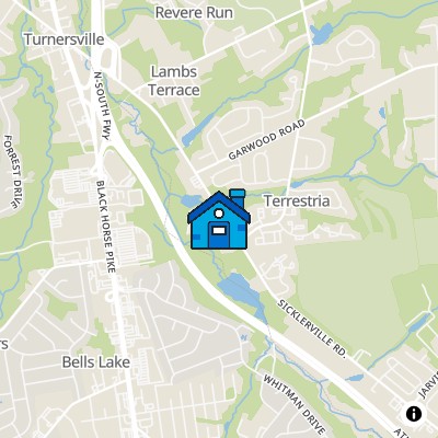 FHA Approved condo STONEBRIDGE RUN CONDOMINIUM, TANGLEWOOD DR, BEACON HILL DR., SICKLERVILLE, NJ 08081