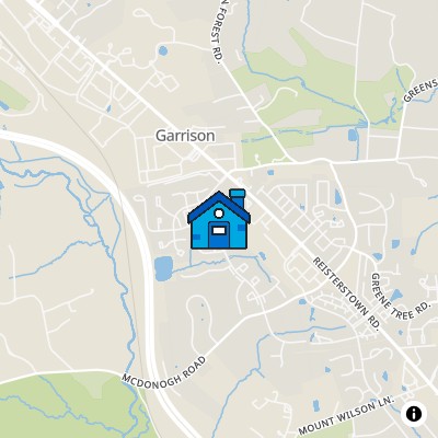 FHA Approved condo GARDEN CONDO@MCDONOGH TWNSHP*, 8009 TOWNSHIP DR, OWINGS MILLS, MD 21117