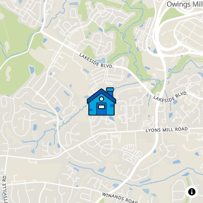 FHA Approved condo CONDOMINIUMS AT THE RIDGE, 9510 COYLE ROAD, OWINGS MILLS, MD 21117