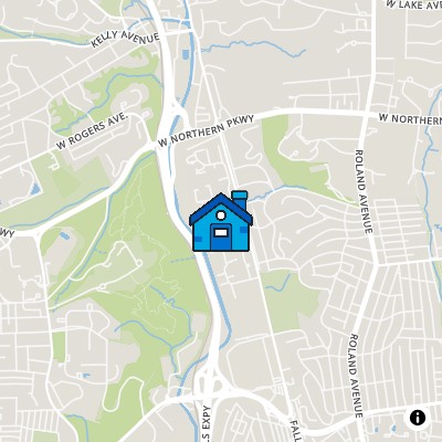 FHA Approved condo CROSS KEYS CONDOMINIUM NO.1, 5100 FALLS RD, BALTIMORE, MD 21210