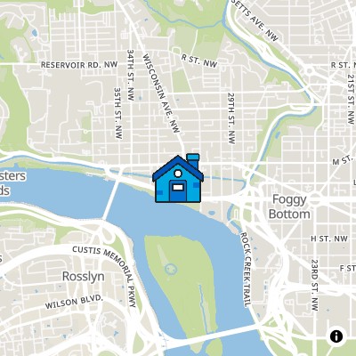 FHA Approved condo THE PAPERMILL CONDOMINIUM, GRACE ST NW, K ST, POTOMAC ST NW, WASHINGTON, DC 20007