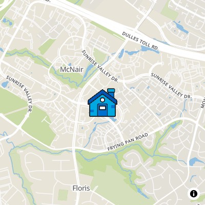 FHA Approved condo THE MANORS AT MCNAIR FARMS**, 2491 QUICK ST, HERNDON, VA 20171