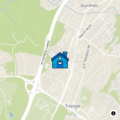 FHA Approved condo HIGHLANDS CIRCLE CONDOMINIUM, 4100-4126 POTOMAC HIGHLANDS CIR, TRIANGLE, VA 22172