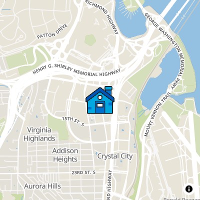 FHA Approved condo BELLA VISTA CONDOMINIUM, S EADS ST  AND  12TH ST, ARLINGTON, VA 22202