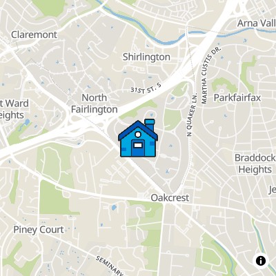 FHA Approved condo FAIRLINGTON MEWS, SOUTH WAKEFIELD ST, ARLINGTON, VA 22206