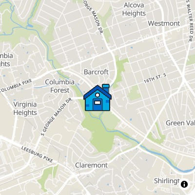 FHA Approved condo GEORGE MASON VILLAGE, A CONDO, 1509 S GEORGE MASON DR, ARLINGTON, VA 22204