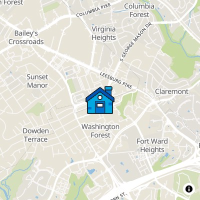 FHA Approved condo SKYLINE HOUSE CONDOMINIUM, 3711 SOUTH GEORGE MASON DRIVE, FALLS CHURCH, VA 22041