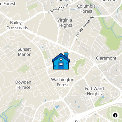 FHA Approved condo SKYLINE PLAZA CONDO PROJECT, 3703 S GEORGE MASON DR, FALLS CHURCH, VA 22041