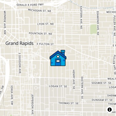 FHA Approved condo HILLMOUNT CONDOMINIUM, 505 CHERRY ST SE, GRAND RAPIDS, MI 49503