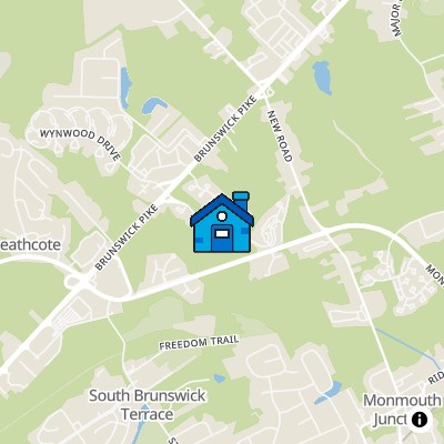 FHA Approved condo WHISPERING WOODS CONDOMINIUM, ONE WHISPERING WOODS BLVD, MONMOUTH JUNCTION, NJ 08852