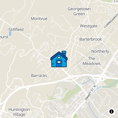 FHA Approved condo THE CONDOMINIUMS@HESSIAN HILLS, 120-1 HESSIAN HILLS RIDGE, CHARLOTTESVILLE, VA 22901