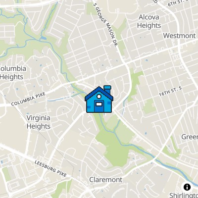 FHA Approved condo THE BRITTANY CONDOMINIUM, 4500 S FOUR MILE RUN DR, ARLINGTON, VA 22204