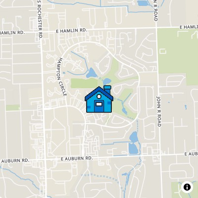 FHA Approved condo BARCLAY CONDOMINIUM, 615 ASHLEY CIR, ROCHESTER HILLS, MI 48307