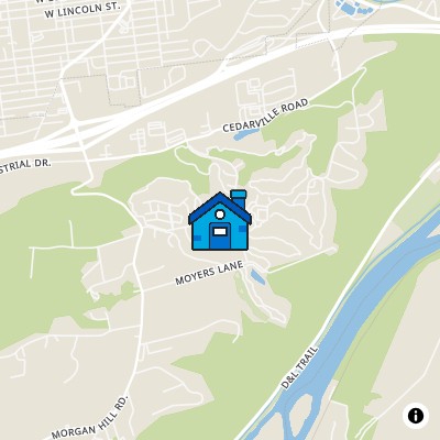 FHA Approved condo COUNTRY CLASSICS @ MORGAN HILL, 150 CLUBHOUSE DR, EASTON, PA 18042