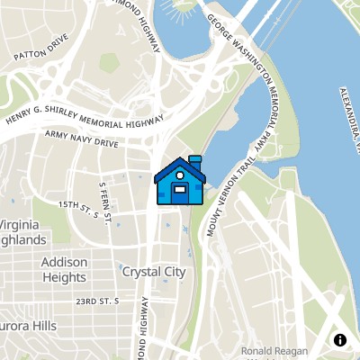 FHA Approved condo WATERFORD HOUSE CONDOMINIUM, 1200 CRYSTAL DRIVE, ARLINGTON, VA 22202