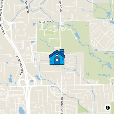 FHA Approved condo NEWBURGH PARK, NEWBURGH PARK CIR, LIVONIA, MI 48152