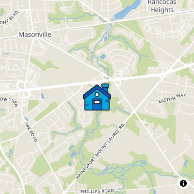 FHA Approved condo COMMONS AT LAUREL CREEK, 1205 YARMOUTH LN, MOUNT LAUREL, NJ 08054