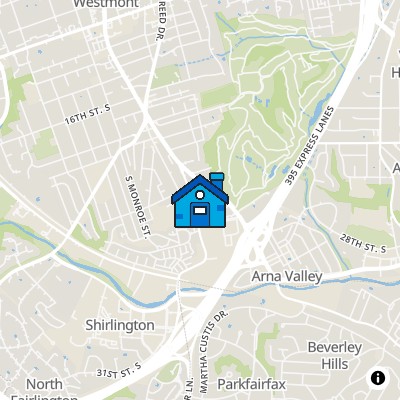 FHA Approved condo THE TOWNES OF SHIRLINGTON, 2250 S GARFIELD ST, ARLINGTON, VA 22206