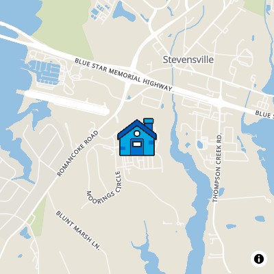 FHA Approved condo THE TOWNHOMES AT ELLENDALE**, ELLENDALE BLVD., STEVENSVILLE, MD 21666