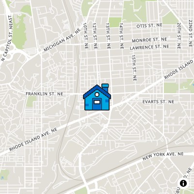 FHA Approved condo THE BROOKS ROW CONDOMINIUM, 2724 12TH ST NE, WASHINGTON, DC 20018