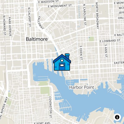FHA Approved condo SCARLETT PLACE RESIDENTIAL CO*, 250 PRESIDENT ST, BALTIMORE, MD 21202