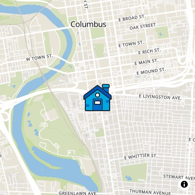 FHA Approved condo GAY AND SIXTH CONDOMINIUM, 495 S HIGH ST, COLUMBUS, OH 43215