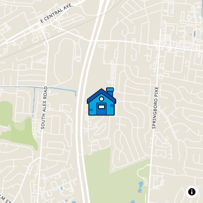 FHA Approved condo SOUTH VILLA TERRACE, 1613 MARS HILL DRIVEWEST CARROLLTON, OH 45449