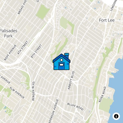 FHA Approved condo TERRACE WEST CONDO, 1258 16TH STFORT LEE, NJ 07024