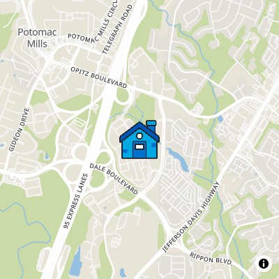 FHA Approved condo POTOMAC TOWN CENTER CONDO, RIVER WALK WAYWOODBRIDGE, VA 22191