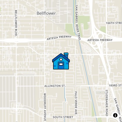 FHA Approved condo THE OAKS TOWNHOMES, 17719 REGENCY CIRCLE, BELLFLOWER, CA 90706