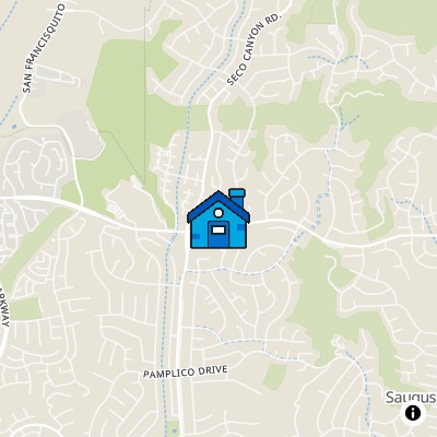 FHA Approved condo THE VILLAS AT MOUNTAINVIEW *, 22711 COPPERHILL DRIVE, SAUGUS, CA 91350